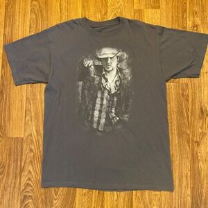 Y2K Jason Aldean Shirt Wide Open Concert Adult‎ Size Large 2009